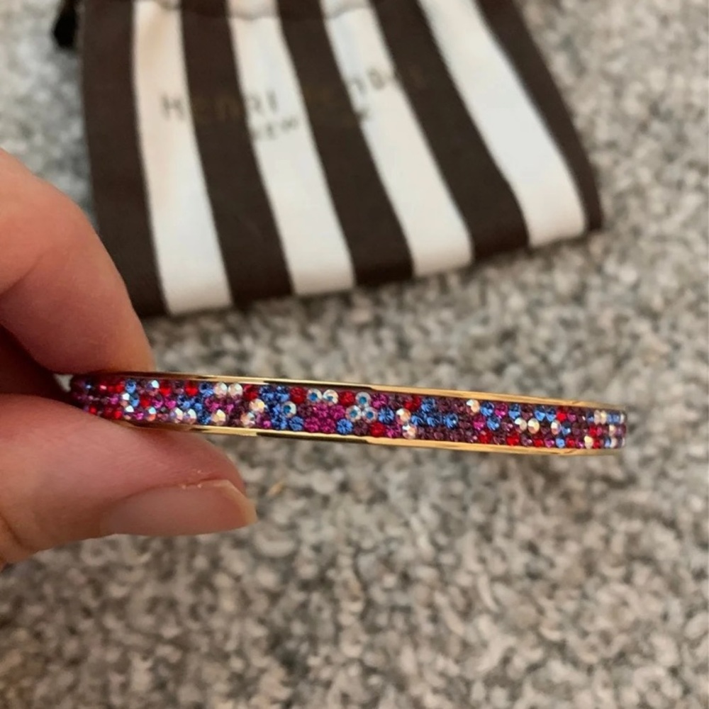 Henri Bendel Rainbow on the rocks bangle
